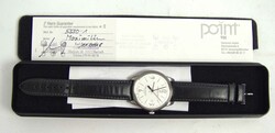 Radio-controlled wristwatch with mechanical time zone adjustment ...
