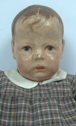 Käthe Kruse Puppe Nr. 1. Original Zustand mit Kleid. Höhe ca. 44 ...