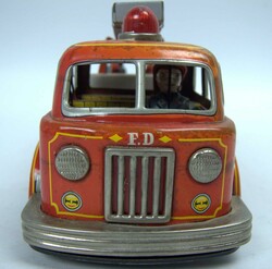 Blechspielzeug TN Japan - Feuerwehrauto "F.D. No. 15" ...