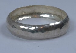 Bangle, 925 sterling silver, diameter approx. 6.5 cm