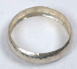 Bangle, 925 sterling silver, diameter approx. 6.5 cm
