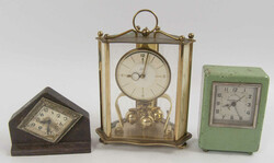3 Tischuhren/Wecker, verschiedene Modelle. Gebrauchter Zustand.  ...