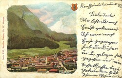 Postkarte Weltpostverein "Kanton Glarus" gelaufen.Automatically ...