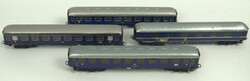 Märklin H0, Lot D - Zugwagen 1. Klasse, blau, dabei TEN Transeuro ...