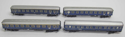 Märklin H0, Lot D - Zugwagen 1. Klasse, blau, dabei Schlafwagen der ...