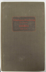 Dismantling and expansion of the city of Landau 1867 - 1919. Filled ...