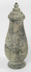 Khmer / Kambodscha, Kalkbehälter, Bronze, Höhe: ca. 11 cm. Mit ...