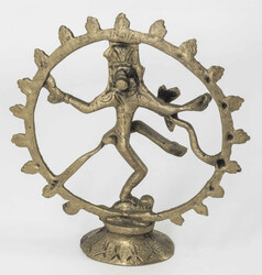 Indien, Shiva Nataraja, Messing, Höhe: ca. 15 cm.Automatically ...
