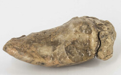 Stone Age, hand axe. Length: approx. 10 cm.