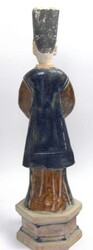 Antike chinesische Terrakotta Grabfigur wohl aus der Ming-Zeit ...