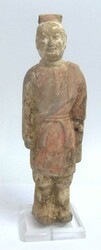 Antike chinesische Terrakotta Grabfigur vermutlich aus der ...