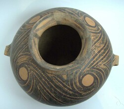 Antike bemalte Töpferware, Majiayao-Kultur (3000 bis 2000 v. Chr.) ...