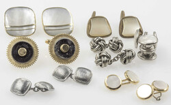 Lot of cufflinks.