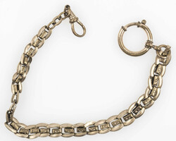 Uhrenkette, vergoldet (AM Doublé), Länge: ca. 28 cm.Automatically ...