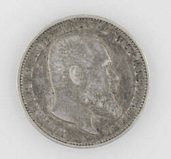 Deutsches Kaiserreich Württemberg 1898 F, 5 Mark - Silbermünze ...