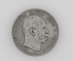 Deutsches Kaiserreich Preußen 1876 B, 5 Mark - Silbermünze "Wilhelm ...