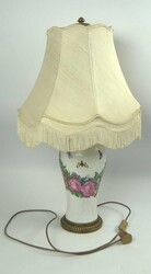 Large Nymphenburg porcelain vase, designed as a lamp base. The vase ...