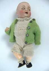 Antike Puppe, am Kopf gemarkt mit K&amp;C 266, G80 32 K & H. ...