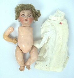 Antike Puppe Kley & Hahn, am Kopf gemarkt mit K&amp;H 680/25, Made in ...