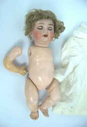 Antike Puppe Kley & Hahn, am Kopf gemarkt mit K&amp;H 680/25, Made in ...