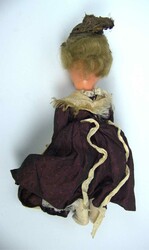 Antike Puppe, nicht gemarkt. Gliederkörper und Schlafaugen in ...