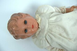 Antike Schildkröt Puppe, im Nacken gemarkt Schildkröt Symbol. ...