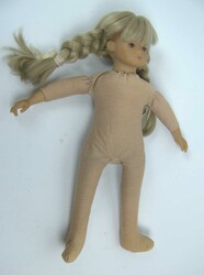 Schildkröt doll Bella, marked on the head with Schildkröt in a ...