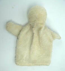 Seltene Vintage-Steiff-Sneba-Schneemannpuppe mit Etikett, 1960, ...