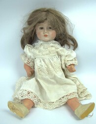 Antike Kämmer & Reinhardt Puppe - , am Kopf gemarkt, Porzellankopf, ...