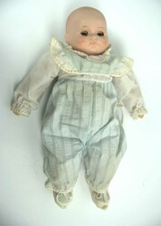Wernicke doll, cloth body, marked 1985/2 on the head, Wernicke, W. ...