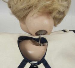 Wernicke Puppe, am Kopf gemarkt mit 1990/1 Wernicke, am Körper ...