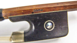 Geigenbogen, signiert mit Dörfler. Frosch mit Pariser Auge. Länge ...