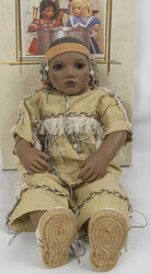 Annette Himstedt Takuma, ca. 65 cm groß, 1995/96, im originalen ...