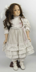 Originalpuppe "Ida" von Ruth Treffeisen, Jahr 1995. Nr. 0673/1000. ...
