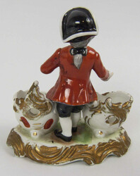 Royal München, Porzellanfigur Salz+ Pfeffer. Am stand gemarkt mit " ...