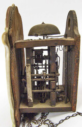 Rural porcelain wall pendulum clock "Kaiser Franz Josef". Scottish ...