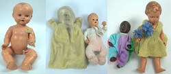 Lot of dolls from a liquidation sale, including Schildkröt dolls. ...