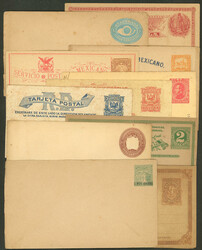 7375: Collections and Lots Central America - Postal stationery