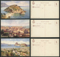 RIO DE JANEIRO: set of 12 colorful PCs, series #6 by RMSP and PSNC, ...