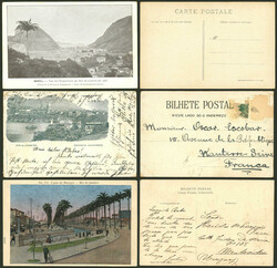 RIO DE JANEIRO: 16 Old postcards with very good views, in general of ...