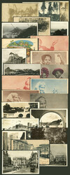 24 Old postards with very good views, in general of very fine quality ...