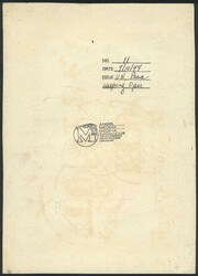 Unadopted artist design (year 1975) for the issue "Peace Keeping ...