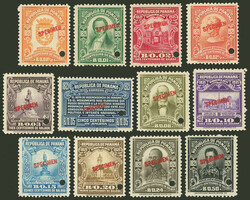 Yvert 121/132, 1921 Centenary of Independence, complete set of 12 ...
