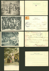 INDIANS, INDIGENOUS PEOPPLES: 12 Old postcards, very good views. Some ...