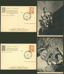 "PERÓN CUMPLE", 1st Exposition "Perón and the country", 14 ...