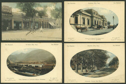 MENDOZA: 8 old postcards with very good views, excellent general ...