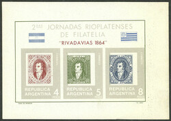 1715: Argentine - Souvenir / miniature sheetlets
