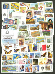 Over 200 stamps of 1980s, all of excellent quality and virtually ...