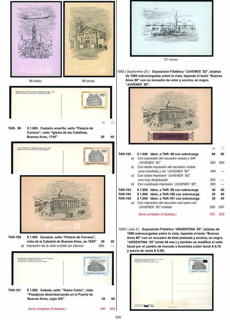 Image 22 for lot number 1 for Philatino #2539 - Argentina: Special October auction Teil 2