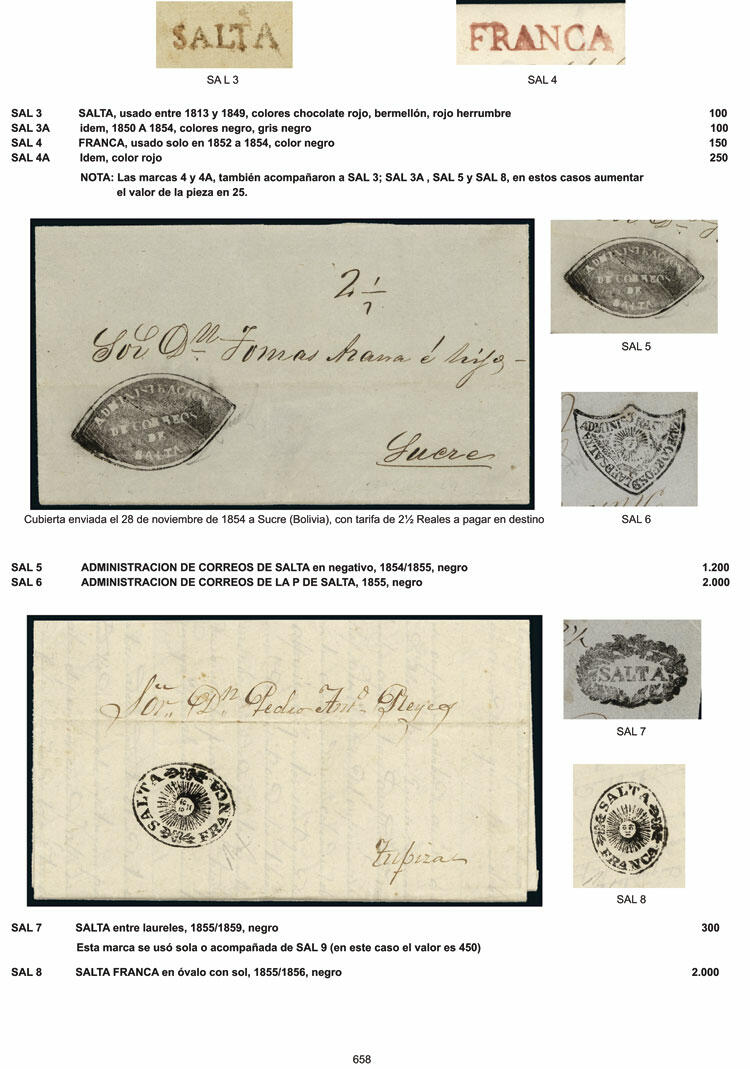 Image 25 for lot number 1 for Philatino #2539 - Argentina: Special October auction Teil 2